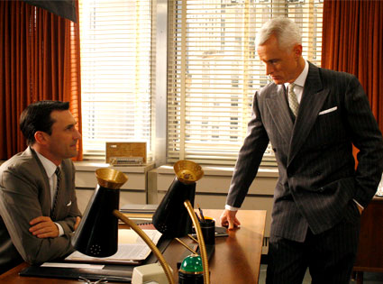 Jon Hamm, John Slattery, Mad Men Jon Hamm, John Slattery, Mad Men